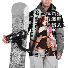 Накидка на куртку 3D с принтом Канао Демон   Клинок рассекающий демонов в Курске, 100% полиэстер |  | Тематика изображения на принте: anime | demon slayer | kanao | kimetsu no yaiba | kocho | manga | shinobu | waifu | аниме | вайфу | клинок демонов | клинок рассекающий демонов | манга