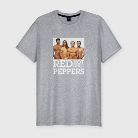 Мужская футболка хлопок Slim с принтом RHCP (Red Hot Chili Peppers) в Курске, 92% хлопок, 8% лайкра | приталенный силуэт, круглый вырез ворота, длина до линии бедра, короткий рукав | anthony | chad | chili | flea | frusciante | hot | john | kiedis | peppers | red | red hot chili peppers | rhcp | rock | smith | джон | кидис | красные | острые | перцы | рок | смит | фли | фрушанте | чили | чэд | энтони