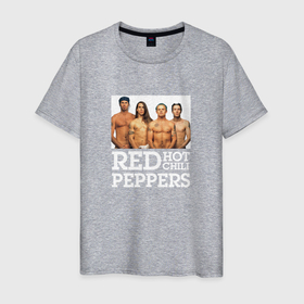 Мужская футболка хлопок с принтом RHCP (Red Hot Chili Peppers) в Новосибирске, 100% хлопок | прямой крой, круглый вырез горловины, длина до линии бедер, слегка спущенное плечо. | anthony | chad | chili | flea | frusciante | hot | john | kiedis | peppers | red | red hot chili peppers | rhcp | rock | smith | джон | кидис | красные | острые | перцы | рок | смит | фли | фрушанте | чили | чэд | энтони