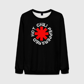 Мужской свитшот 3D с принтом Red Hot Chili Peppers | Rough Logo в Кировске, 100% полиэстер с мягким внутренним слоем | круглый вырез горловины, мягкая резинка на манжетах и поясе, свободная посадка по фигуре | Тематика изображения на принте: anthony | balzari | by | californication | chili | flea | freaky | frusciante | getaway | hot | im | john | kiedis | logo | love | michael | pepper | peppers | red | rough | styley | the | unlimited | way | with | you | бальзари | горячий | джон |