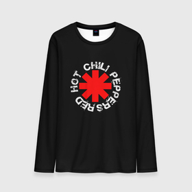 Мужской лонгслив 3D с принтом Red Hot Chili Peppers | Rough Logo в Тюмени, 100% полиэстер | длинные рукава, круглый вырез горловины, полуприлегающий силуэт | anthony | balzari | by | californication | chili | flea | freaky | frusciante | getaway | hot | im | john | kiedis | logo | love | michael | pepper | peppers | red | rough | styley | the | unlimited | way | with | you | бальзари | горячий | джон |