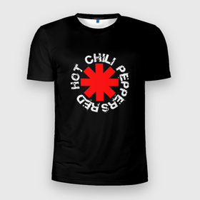 Мужская футболка 3D Slim с принтом Red Hot Chili Peppers | Rough Logo в Тюмени, 100% полиэстер с улучшенными характеристиками | приталенный силуэт, круглая горловина, широкие плечи, сужается к линии бедра | anthony | balzari | by | californication | chili | flea | freaky | frusciante | getaway | hot | im | john | kiedis | logo | love | michael | pepper | peppers | red | rough | styley | the | unlimited | way | with | you | бальзари | горячий | джон |