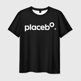 Мужская футболка 3D с принтом Плацебо | Логотип в Санкт-Петербурге, 100% полиэфир | прямой крой, круглый вырез горловины, длина до линии бедер | alsdal | battle | bill | brian | duo | for | gavrilovi | go | let | like | lloyd | loud | love | me | meds | molko | never | nick | placebo | stefan | sun | the | анжела | билл | брайан | гаврилович | дуэт | лан | ллойд | логотип | молко | мэтт | ник | ол