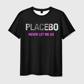 Мужская футболка 3D с принтом Placebo | Never Let Me Go в Тюмени, 100% полиэфир | прямой крой, круглый вырез горловины, длина до линии бедер | alsdal | battle | bill | brian | duo | for | gavrilovich | go | la | let | like | lloyd | loud | love | matt | me | meds | molko | never | nick | placebo | stefan | sun | the | анжела | билл | брайан | гаврилович | лан | ллойд | молко | мэтт | ник