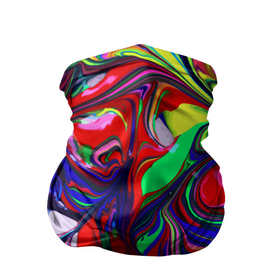 Бандана-труба 3D с принтом Vanguard color pattern   Expression в Кировске, 100% полиэстер, ткань с особыми свойствами — Activecool | плотность 150‒180 г/м2; хорошо тянется, но сохраняет форму | abstraction | color | expression | fashion | pattern | vanguard | абстракция | авангард | мода | узор | цвет | экспрессия