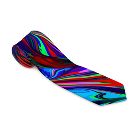 Галстук 3D с принтом Vanguard color pattern   Expression в Петрозаводске, 100% полиэстер | Длина 148 см; Плотность 150-180 г/м2 | abstraction | color | expression | fashion | pattern | vanguard | абстракция | авангард | мода | узор | цвет | экспрессия