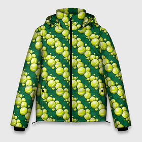 Мужская зимняя куртка 3D с принтом Большой Теннис   (Tennis) в Тюмени, верх — 100% полиэстер; подкладка — 100% полиэстер; утеплитель — 100% полиэстер | длина ниже бедра, свободный силуэт Оверсайз. Есть воротник-стойка, отстегивающийся капюшон и ветрозащитная планка. 

Боковые карманы с листочкой на кнопках и внутренний карман на молнии. | atp | itf | tennis | wta | игра | кубок дэвиса | кубок кремля | кубок уайтмен | кубок федерации | кубок хопмана | ракетка | соревнования | спорт | теннис | теннисный клуб | теннисный мяч