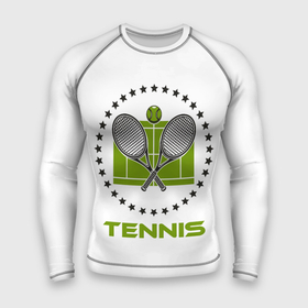 Мужской рашгард 3D с принтом TENNIS (Теннис) ,  |  | atp | itf | tennis | wta | игра | кубок дэвиса | кубок кремля | кубок уайтмен | кубок федерации | кубок хопмана | ракетка | соревнования | спорт | теннис | теннисный клуб | теннисный мяч