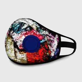 Маска из неопрена с принтом Fashion pattern   Abstraction   Impression в городе Новоалтайск, неопрен 100% | Форма огибающая нос. Резинки для ушей с дополнительной резинкой на затылке. Клапан для выдоха для активного дыхания при занятиях спортом. Эластичный материал маски и окантовки для лучшего растяжения и прилегания маски.  | abstraction | fashion | impression | pattern | vanguard | абстракция | авангард | импрессия | мода | узор