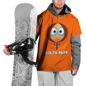 Накидка на куртку 3D с принтом Южный парк   Кенни МакКормик в Новосибирске, 100% полиэстер |  | Тематика изображения на принте: kenny | south park | кенни | мультфильм | саус парк | сауспарк | сериал | южный парк