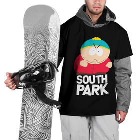 Накидка на куртку 3D с принтом Южный парк   Эрик , 100% полиэстер |  | eric | south park | мультфильм | саус парк | сауспарк | сериал | эрик | южный парк