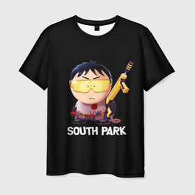 Мужская футболка 3D с принтом Южный парк   South Park в Белгороде, 100% полиэфир | прямой крой, круглый вырез горловины, длина до линии бедер | south park | мультфильм | саус парк | сауспарк | сериал | южный парк