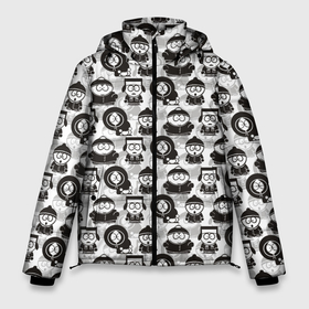 Мужская зимняя куртка 3D с принтом Южный парк   персонажи South Park в Новосибирске, верх — 100% полиэстер; подкладка — 100% полиэстер; утеплитель — 100% полиэстер | длина ниже бедра, свободный силуэт Оверсайз. Есть воротник-стойка, отстегивающийся капюшон и ветрозащитная планка. 

Боковые карманы с листочкой на кнопках и внутренний карман на молнии. | eric | kenny | kyle | south park | stanley | кайл | кенни | мультфильм | саус парк | сауспарк | сериал | стэн | эрик | южный парк