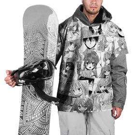 Накидка на куртку 3D с принтом Toradora pattern , 100% полиэстер |  | anime | ryuuji takasu | taiga aisaka | toradora | аниме | анимэ | рюдзи такасу | тайга айсака | торадора