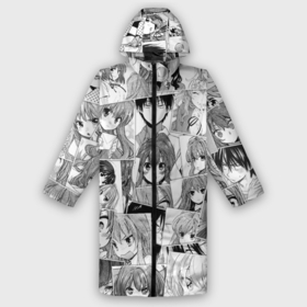Дождевик унисекс 3D с принтом Toradora pattern в городе Новоалтайск,  |  | anime | ryuuji takasu | taiga aisaka | toradora | аниме | анимэ | рюдзи такасу | тайга айсака | торадора