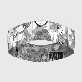 Повязка на голову 3D с принтом Toradora pattern ,  |  | anime | ryuuji takasu | taiga aisaka | toradora | аниме | анимэ | рюдзи такасу | тайга айсака | торадора