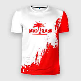 Мужская футболка 3D Slim с принтом dead island. в Новосибирске, 100% полиэстер с улучшенными характеристиками | приталенный силуэт, круглая горловина, широкие плечи, сужается к линии бедра | dead | dead island | dead island 2 | dead island gameplay | gameplay | island | trailer | zombie