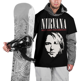 Накидка на куртку 3D с принтом NIRVANA (Kurt Cobain) в Санкт-Петербурге, 100% полиэстер |  | anarchy | courtney love | kurt cobain | music | nirvana | punks not dead | rock music | анархия | гаражный рок | гитара | гранж | кортни лав | курт кобейн | металл | нирвана | панк рок | рок музыка | рок н ролл | рокер | трэш метал