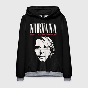 Мужская толстовка 3D с принтом NIRVANA (Kurt Cobain) , 100% полиэстер | двухслойный капюшон со шнурком для регулировки, мягкие манжеты на рукавах и по низу толстовки, спереди карман-кенгуру с мягким внутренним слоем. | anarchy | courtney love | kurt cobain | music | nirvana | punks not dead | rock music | анархия | гаражный рок | гитара | гранж | кортни лав | курт кобейн | металл | нирвана | панк рок | рок музыка | рок н ролл | рокер | трэш метал