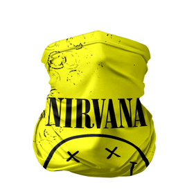Бандана-труба 3D с принтом NIRVANA (лого) в Тюмени, 100% полиэстер, ткань с особыми свойствами — Activecool | плотность 150‒180 г/м2; хорошо тянется, но сохраняет форму | nirvana | альтернативный рок | группа | курт кобейн | лого | логотип | логотип нирвана | музыка | нирвана | песни | рок