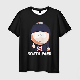 Мужская футболка 3D с принтом South Park   мультфильм Южный парк в Белгороде, 100% полиэфир | прямой крой, круглый вырез горловины, длина до линии бедер | south park | мультфильм | саус парк | сауспарк | сериал | южный парк