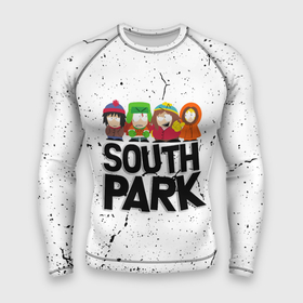 Мужской рашгард 3D с принтом Южный парк мультфильм  персонажи South Park в Белгороде,  |  | eric | kenny | kyle | south park | stanley | кайл | кенни | мультфильм | саус парк | сауспарк | сериал | стэн | эрик | южный парк