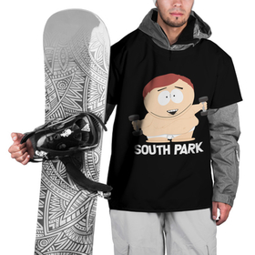 Накидка на куртку 3D с принтом Южный парк   Эрик с гантелями , 100% полиэстер |  | eric | south park | мультфильм | саус парк | сауспарк | сериал | эрик | южный парк