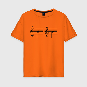 Женская футболка хлопок Oversize с принтом Си Си Черная в Белгороде, 100% хлопок | свободный крой, круглый ворот, спущенный рукав, длина до линии бедер
 | грудь | музыка | музыкант | музыканты | нота | ноты | сиси