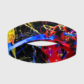 Повязка на голову 3D с принтом Импрессионизм  Vanguard neon pattern в Кировске,  |  | Тематика изображения на принте: color | fashion | imressionism | neon | paint | pattern | vanguard | авангард | импрессионизм | краска | мода | неон | узор | цвет