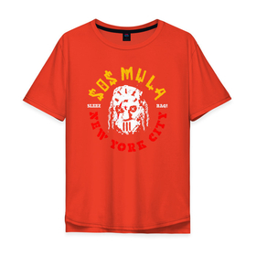 Мужская футболка хлопок Oversize с принтом ZillaKami x SosMula City Morgue | Sleez Bag , 100% хлопок | свободный крой, круглый ворот, “спинка” длиннее передней части | bag | city | citymorgue | morgue | sleez | sos mula | sosmula | zilla kami | zillakami