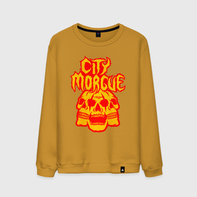 Мужской свитшот хлопок с принтом ZillaKami x SosMula City Morgue | Skulls , 100% хлопок |  | city | citymorgue | morgue | skulls | sos mula | sosmula | zilla kami | zillakami | черепа