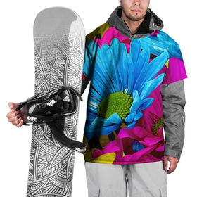 Накидка на куртку 3D с принтом Ромашки   Pattern в Петрозаводске, 100% полиэстер |  | chamomile | color | flower | petal | лепесток | ромашка | цвет | цветок