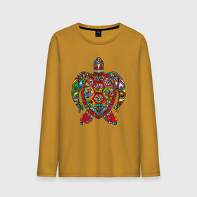 Мужской лонгслив хлопок с принтом Психоделическая черепаха в Тюмени, 100% хлопок |  | psychedelic | медитация | метаморфоза | очевидный | психоделика | психоделическая | сознание | цветная | черепаха | черепаший | черепашка | яркая