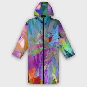Дождевик унисекс 3D с принтом Abstract color pattern  Summer 2022 в Ухте,  |  | abstraction | fashion | flowers | pattern | summer | абстракция | лето | мода | узор | цветы