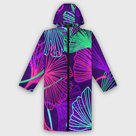 Дождевик унисекс 3D с принтом Neon color pattern  Fashion 2023 в городе Новоалтайск,  |  | color | fashion | leaf | neon | pattern | лист | мода | неон | узор | цвет