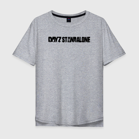 Мужская футболка хлопок Oversize с принтом dayz в Санкт-Петербурге, 100% хлопок | свободный крой, круглый ворот, “спинка” длиннее передней части | day z | dayz | dayz base building | dayz gameplay | dayz movie | dayz ps4 | dayz pvp | dayz standalone | вфня | дейз