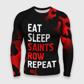 Мужской рашгард 3D с принтом Eat Sleep Saints Row Repeat  Камуфляж в Санкт-Петербурге,  |  | eat sleep saints row repeat | logo | row | saints | игра | игры | камуфляж | лого | логотип | милитари | роу | символ | сэйнтс