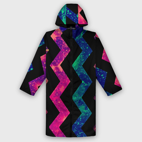 Дождевик унисекс 3D с принтом Геометрический паттерн  Neon в городе Новоалтайск,  |  | fashion | geometry | neon | pattern | геометрия | мода | неон | узор
