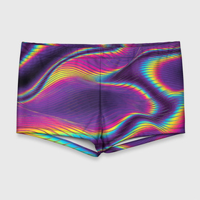 Мужские купальные плавки 3D с принтом Neon fashion pattern   Wave , Полиэстер 85%, Спандекс 15% |  | fashion | neon | pattern | raster | wave | волна | мода | неон | растр | узор