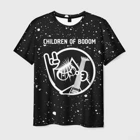 Мужская футболка 3D с принтом Children of Bodom | КОТ | Брызги в Белгороде, 100% полиэфир | прямой крой, круглый вырез горловины, длина до линии бедер | Тематика изображения на принте: band | bodom | children | children of bodom | metal | paint | rock | блюм | брызги | группа | кот | краска | рок | чилдрен