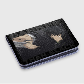 Картхолдер с принтом с принтом Darker than black art в Курске, натуральная матовая кожа | размер 7,3 х 10 см; кардхолдер имеет 4 кармана для карт; | 