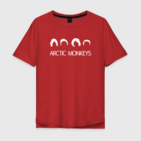 Мужская футболка хлопок Oversize с принтом asking alexandria  metal в Новосибирске, 100% хлопок | свободный крой, круглый ворот, “спинка” длиннее передней части | alexandria | asking | asking alexandria | metal | metalcore | rock | рок