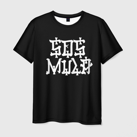 Мужская футболка 3D с принтом SosMula City Morgue   SosMula Type A в Белгороде, 100% полиэфир | прямой крой, круглый вырез горловины, длина до линии бедер | city | citymorgue | morgue | sos mula | sosmula | zilla kami | zillakami