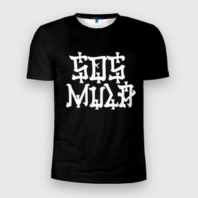 Мужская футболка 3D Slim с принтом SosMula City Morgue   SosMula Type A в Белгороде, 100% полиэстер с улучшенными характеристиками | приталенный силуэт, круглая горловина, широкие плечи, сужается к линии бедра | city | citymorgue | morgue | sos mula | sosmula | zilla kami | zillakami