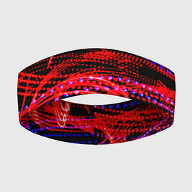 Повязка на голову 3D с принтом Neon vanguard pattern 2022 в Белгороде,  |  | Тематика изображения на принте: abstraction | fashion | neon | pattern | vanguard | абстракция | авангард | мода | неон | узор