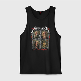 Мужская майка хлопок с принтом Metallica   Выплюнь кость   Spit out the bone в Белгороде, 100% хлопок |  | blood | group | jaw | metallica | music | teeth | thrash metal | группа | зубы | кровь | музыка | пасть | трэш метал