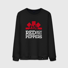 Мужской свитшот хлопок с принтом RHCP Logo (Red Hot Chili Peppers Logo) , 100% хлопок |  | anthony | chad | chili | flea | fr | hot | john | kiedis | peppers | red | red hot chili peppers | rhcp | rock | smith | джон | кидис | красные | острые | перцы | рок | смит | фли | фрушанте | чили | чэд | энтони