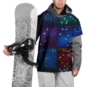 Накидка на куртку 3D с принтом Созвездия Северного полушария летом в Тюмени, 100% полиэстер |  | Тематика изображения на принте: constellations | galaxy | stars | вселенная | звезды | небо | ночное | полушарие | северное | созвездия