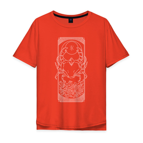 Мужская футболка хлопок Oversize с принтом Зодиак | Рак в Новосибирске, 100% хлопок | свободный крой, круглый ворот, “спинка” длиннее передней части | cancer | zodiaс | знаки зодиака | знакизодиака | зодиак | рак