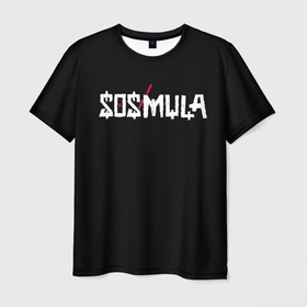 Мужская футболка 3D с принтом SosMula City Morgue   SosMula Type B в Белгороде, 100% полиэфир | прямой крой, круглый вырез горловины, длина до линии бедер | city | citymorgue | morgue | sos mula | sosmula | zilla kami | zillakami